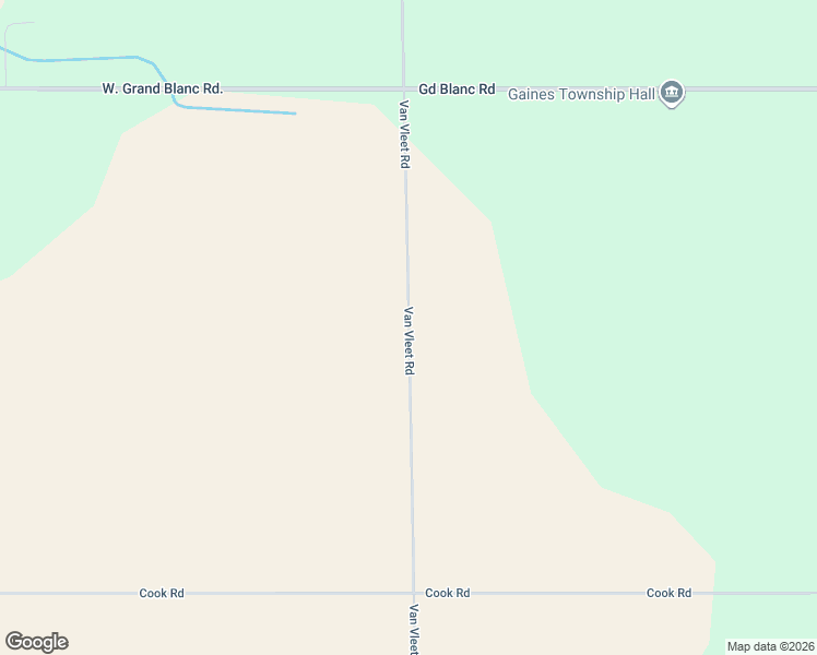 map of restaurants, bars, coffee shops, grocery stores, and more near 8247 Van Vleet Rd in Gaines