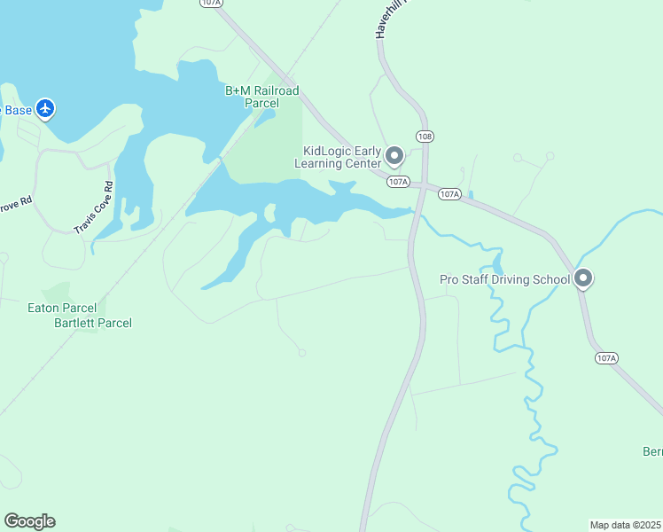 map of restaurants, bars, coffee shops, grocery stores, and more near 18 Rowell Road in East Kingston