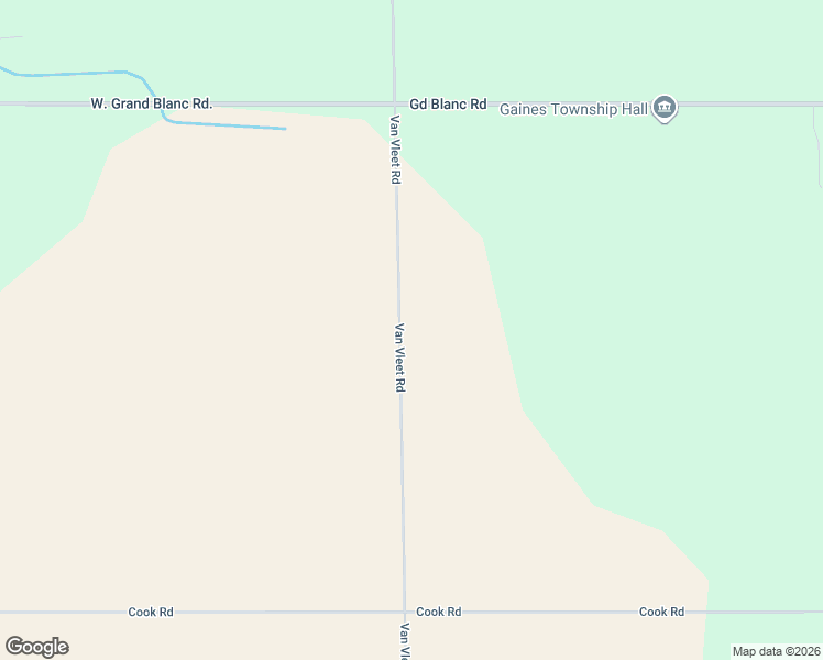 map of restaurants, bars, coffee shops, grocery stores, and more near 8247 Van Vleet Road in Gaines