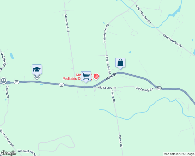 map of restaurants, bars, coffee shops, grocery stores, and more near 1269 Main Street in Dublin