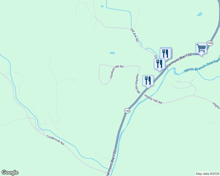 map of restaurants, bars, coffee shops, grocery stores, and more near 149 Haskell Hill Road in Wilmington