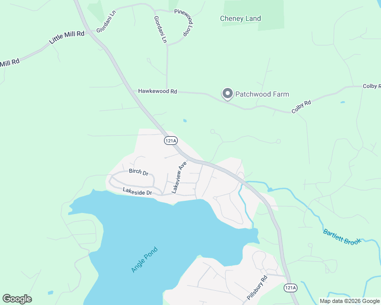 map of restaurants, bars, coffee shops, grocery stores, and more near 84 Main Street in Sandown