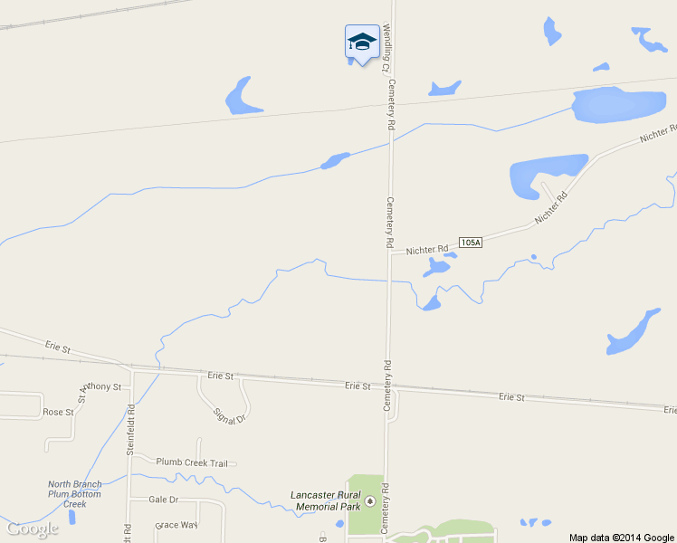 map of restaurants, bars, coffee shops, grocery stores, and more near 170 Cemetery Road in Lancaster