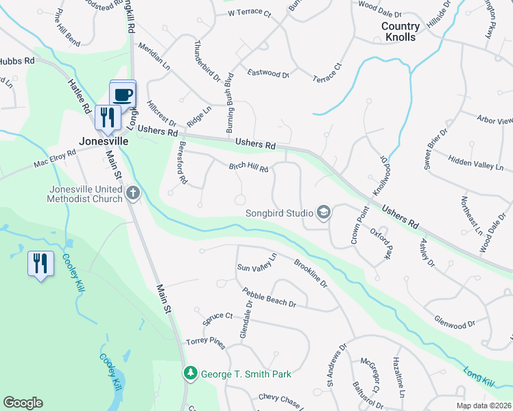 map of restaurants, bars, coffee shops, grocery stores, and more near 11 Brook Hollow Road in Ballston Lake