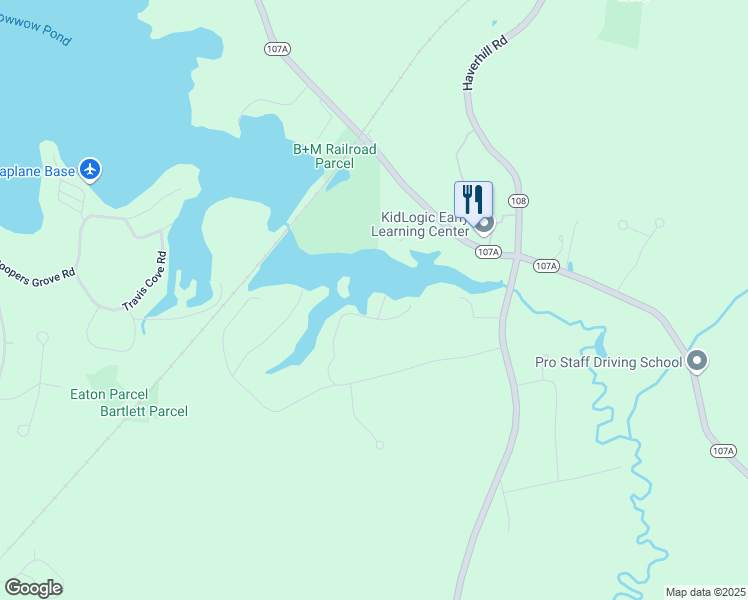 map of restaurants, bars, coffee shops, grocery stores, and more near 3 Indian Road in East Kingston