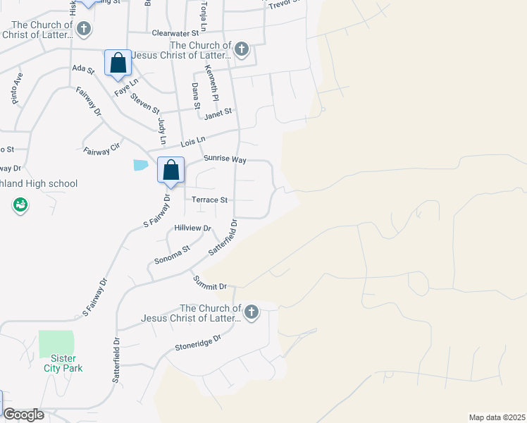 map of restaurants, bars, coffee shops, grocery stores, and more near 3000 Shelly Place in Pocatello