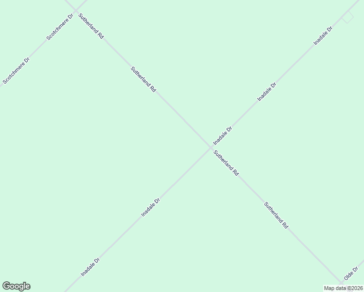 map of restaurants, bars, coffee shops, grocery stores, and more near 23891 Sutherland Road in Mount Brydges