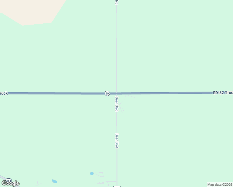 map of restaurants, bars, coffee shops, grocery stores, and more near Deer Boulevard in Yankton