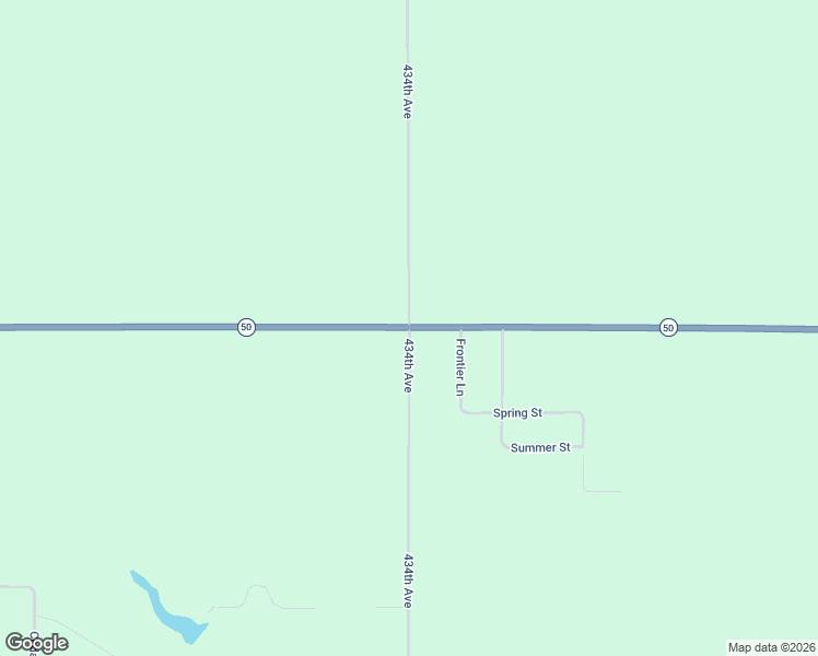 map of restaurants, bars, coffee shops, grocery stores, and more near 434th Avenue in Yankton