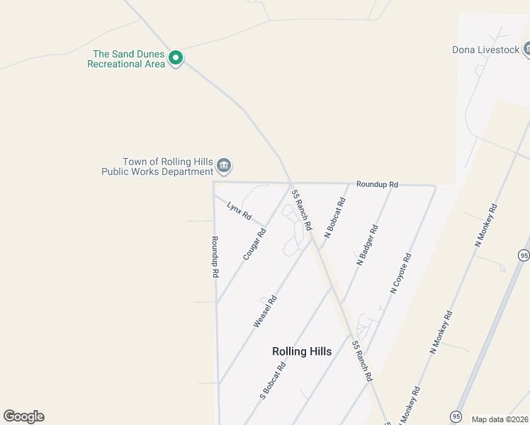 map of restaurants, bars, coffee shops, grocery stores, and more near 11 Cougar Rd in Rolling Hills