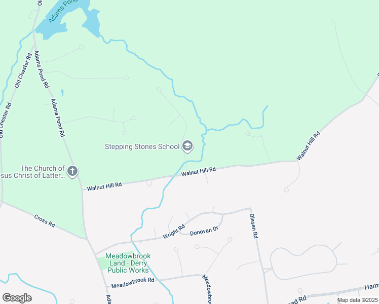 map of restaurants, bars, coffee shops, grocery stores, and more near 1 Partridge Lane in Derry