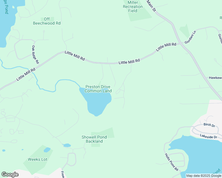 map of restaurants, bars, coffee shops, grocery stores, and more near 29 Showell Pond Road in Sandown