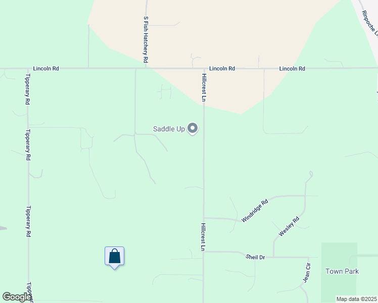 map of restaurants, bars, coffee shops, grocery stores, and more near 1019 Hillcrest Lane in Oregon