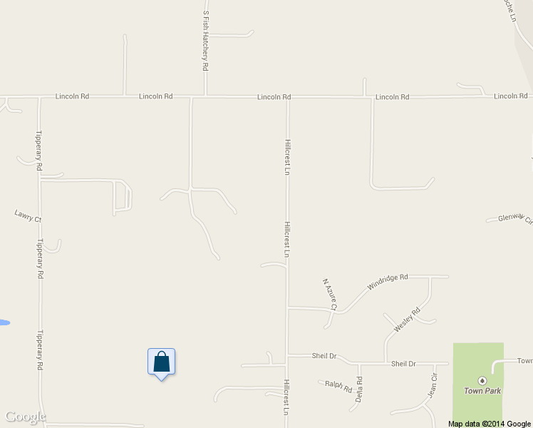 map of restaurants, bars, coffee shops, grocery stores, and more near 1019 Hillcrest Lane in Oregon