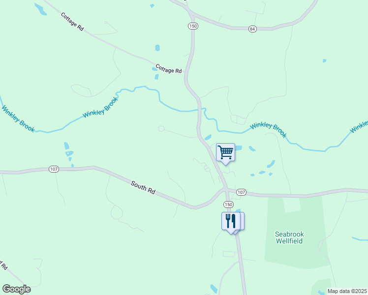 map of restaurants, bars, coffee shops, grocery stores, and more near 1 Hudson Drive in Kensington
