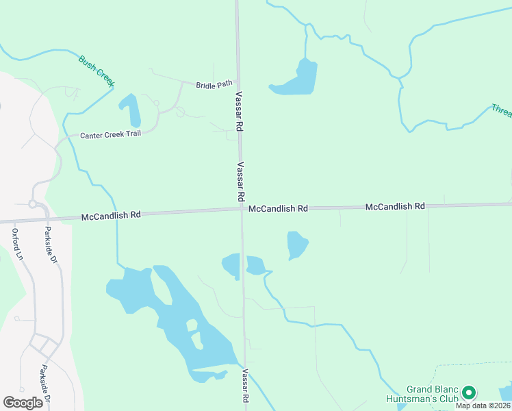 map of restaurants, bars, coffee shops, grocery stores, and more near 7001-7091 McCandlish Road in Grand Blanc Township
