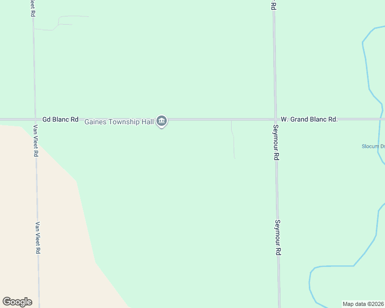 map of restaurants, bars, coffee shops, grocery stores, and more near 9215 Grand Blanc Road in Gaines