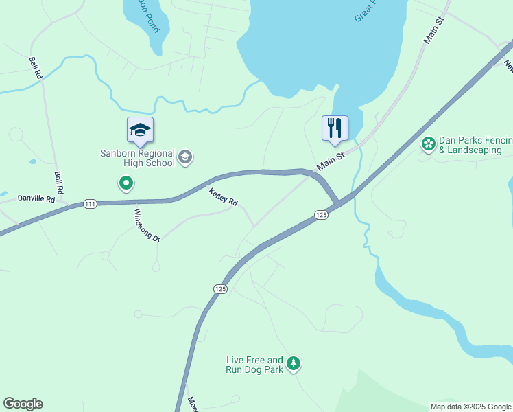 3 Kelley Road, Kingston NH Walk Score