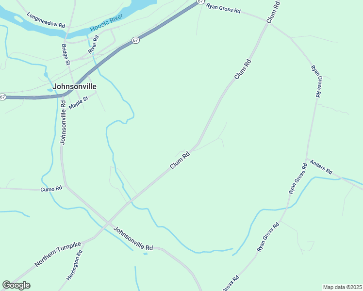 map of restaurants, bars, coffee shops, grocery stores, and more near 103 Clum Road in Johnsonville