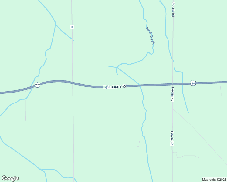 map of restaurants, bars, coffee shops, grocery stores, and more near 7692 Telephone Road in Le Roy