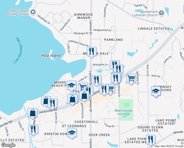 W171S7374 Lannon Drive, Muskego WI Walk Score