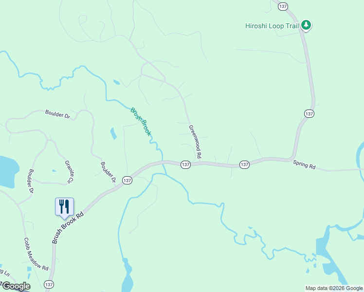 map of restaurants, bars, coffee shops, grocery stores, and more near 211 Brush Brook Road in Dublin