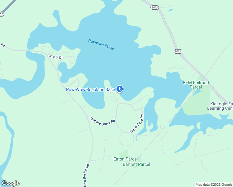 map of restaurants, bars, coffee shops, grocery stores, and more near 16 Coopers Grove Road in Kingston