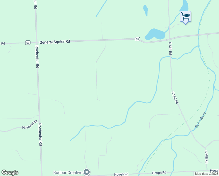 map of restaurants, bars, coffee shops, grocery stores, and more near 5181 Country Squire Road in Dryden