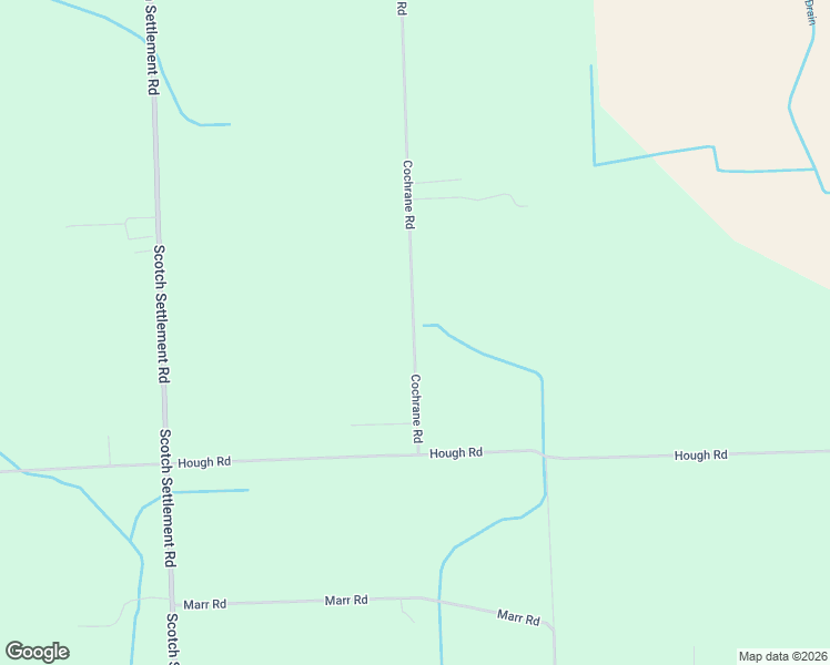 map of restaurants, bars, coffee shops, grocery stores, and more near 5380 Cochrane Road in Almont