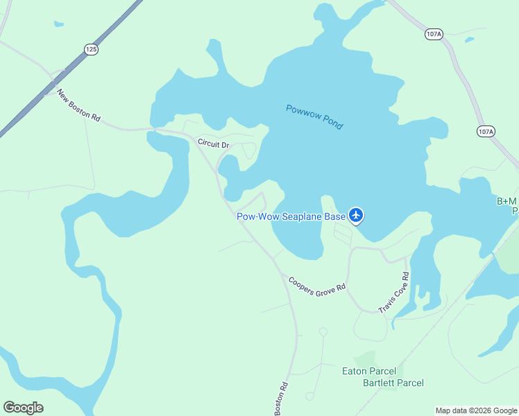 map of restaurants, bars, coffee shops, grocery stores, and more near 8 Babscott Lane in Kingston