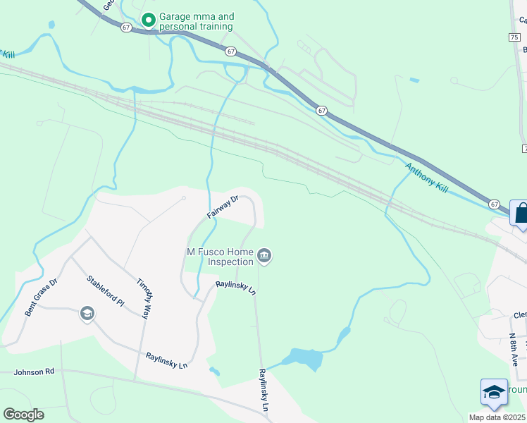 map of restaurants, bars, coffee shops, grocery stores, and more near 3B Fairway Dr in Mechanicville