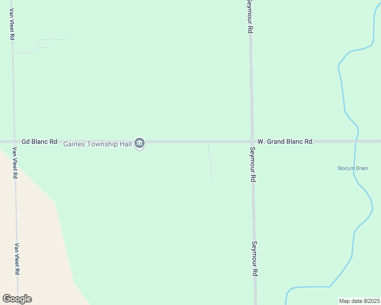 map of restaurants, bars, coffee shops, grocery stores, and more near 9151 Grand Blanc Road in Gaines
