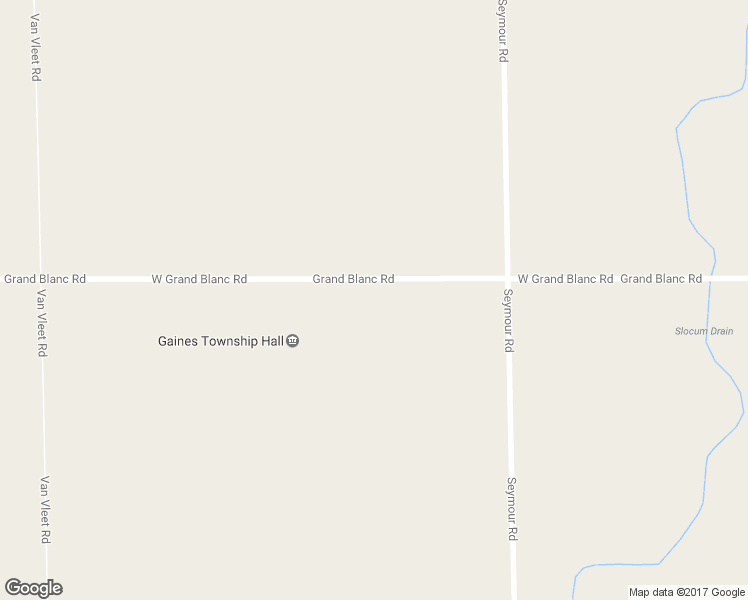 map of restaurants, bars, coffee shops, grocery stores, and more near 9151 Grand Blanc Road in Gaines