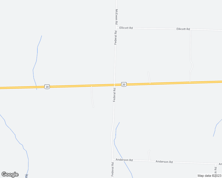 map of restaurants, bars, coffee shops, grocery stores, and more near 2196 Telephone Road in Le Roy