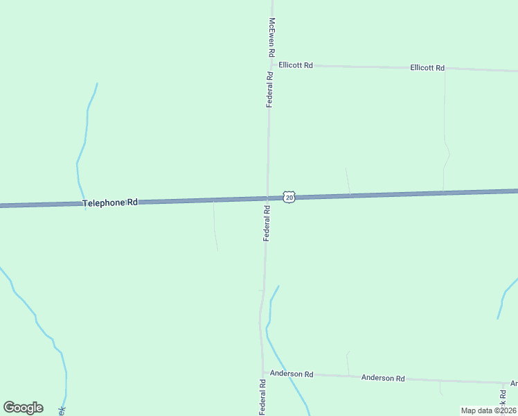 map of restaurants, bars, coffee shops, grocery stores, and more near 2196 Telephone Road in Le Roy