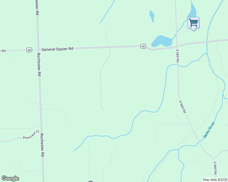 map of restaurants, bars, coffee shops, grocery stores, and more near 5181 Country Squire Road in Dryden