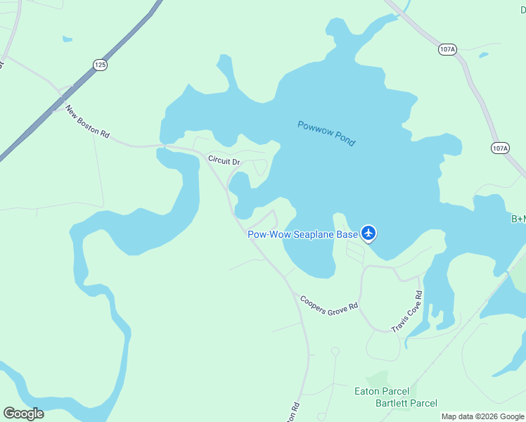 map of restaurants, bars, coffee shops, grocery stores, and more near 8 Babscott Lane in Kingston