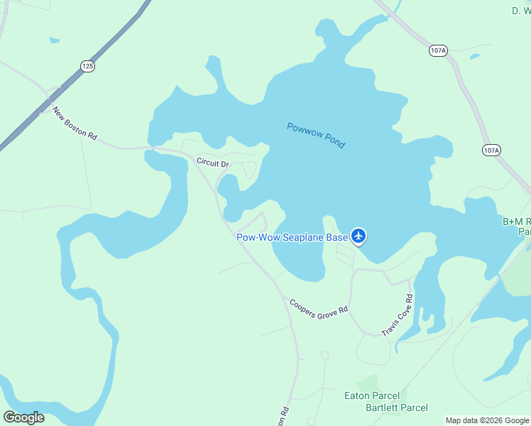 map of restaurants, bars, coffee shops, grocery stores, and more near 8 Babscott Lane in Kingston