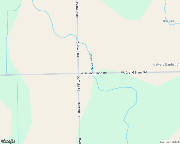 map of restaurants, bars, coffee shops, grocery stores, and more near 11414 Grand Blanc Road in Gaines