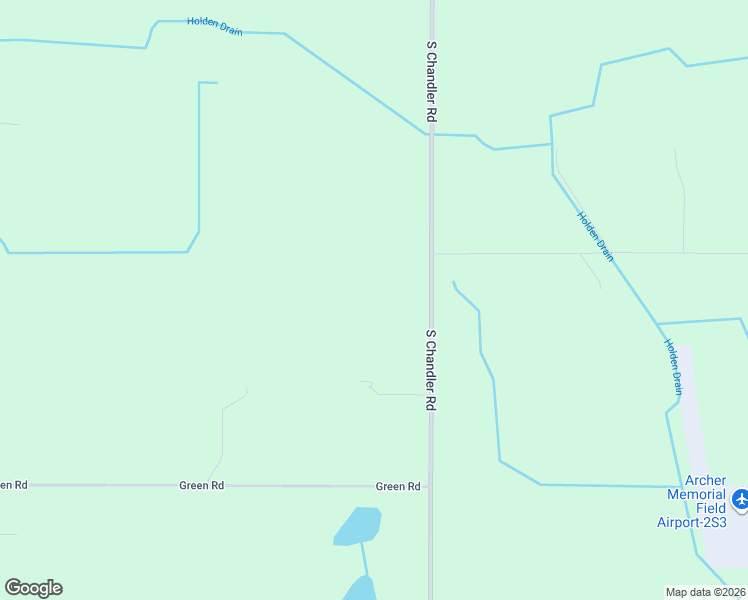 map of restaurants, bars, coffee shops, grocery stores, and more near 7006 South Chandler Road in Saint Johns