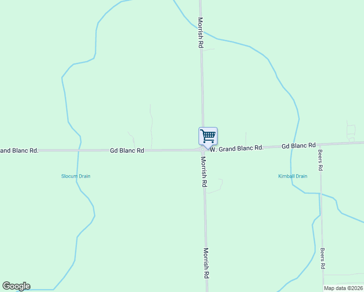 map of restaurants, bars, coffee shops, grocery stores, and more near 8058 Grand Blanc Road in Swartz Creek