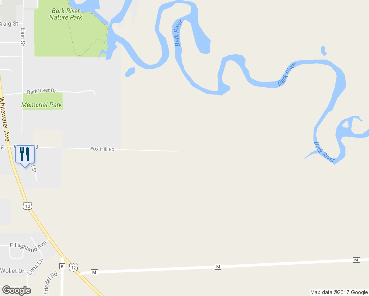 map of restaurants, bars, coffee shops, grocery stores, and more near W5695 Fox Hill Road in Fort Atkinson