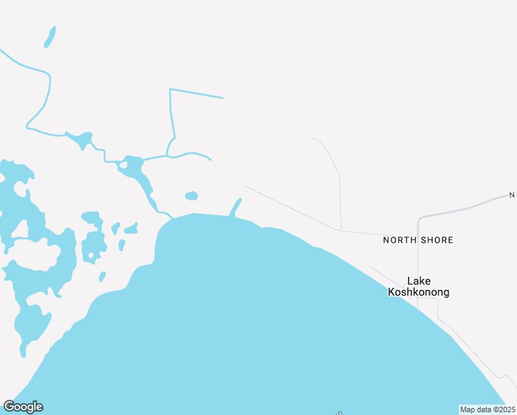 map of restaurants, bars, coffee shops, grocery stores, and more near W7989 High Ridge Road in Fort Atkinson