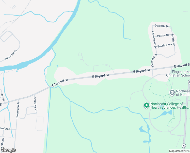 map of restaurants, bars, coffee shops, grocery stores, and more near 2954 East Bayard Street in Seneca Falls