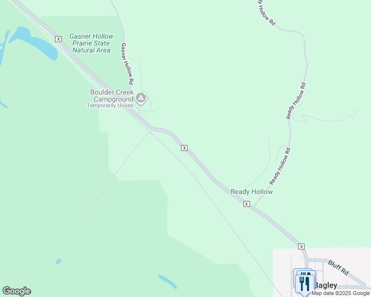 map of restaurants, bars, coffee shops, grocery stores, and more near 11294 County X in Bagley