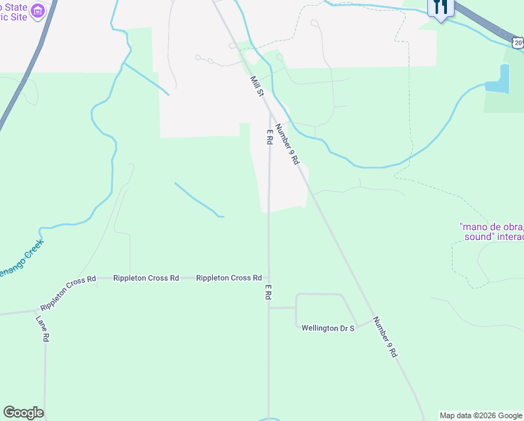 map of restaurants, bars, coffee shops, grocery stores, and more near 3964 East Road in Cazenovia