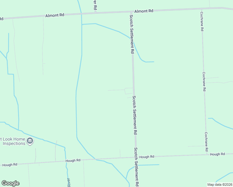 map of restaurants, bars, coffee shops, grocery stores, and more near 5284 Scotch Settlement Road in Almont