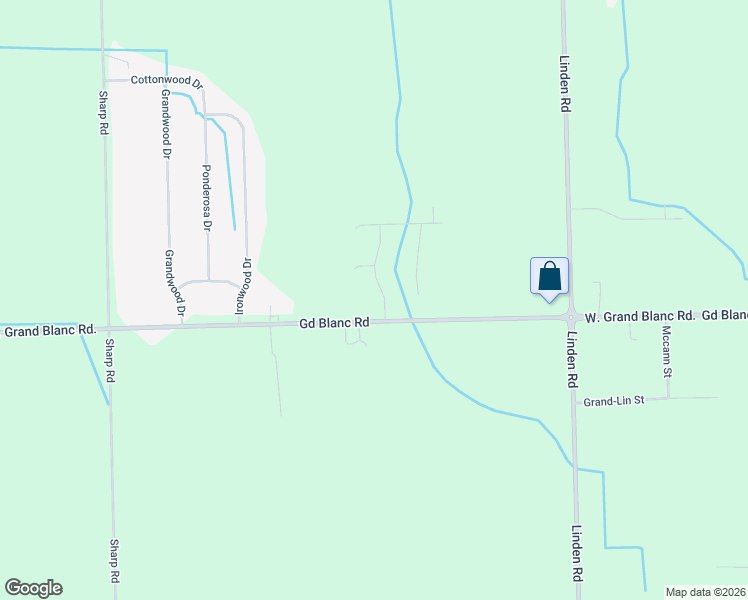 map of restaurants, bars, coffee shops, grocery stores, and more near 7491 Peppermill Drive in Swartz Creek