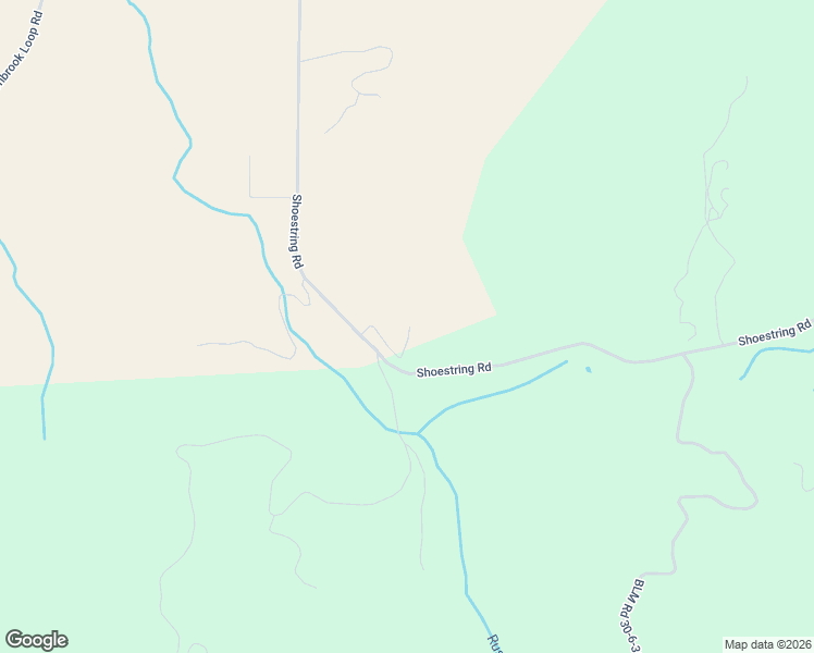 map of restaurants, bars, coffee shops, grocery stores, and more near 1320 Shoestring Road in Riddle