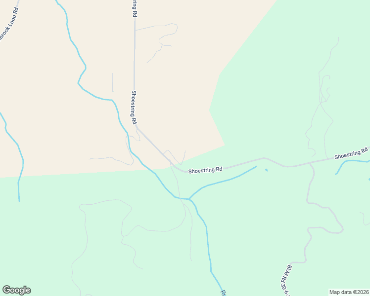 map of restaurants, bars, coffee shops, grocery stores, and more near 1320 Shoestring Road in Riddle